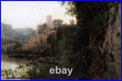 Adriaen Frans BOUDEWYNS (1644-1719) Pêcheur au filet et berger Huile sur toile