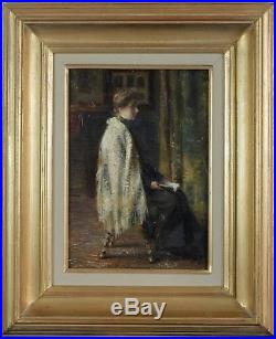 Alfred Defize, Liège 1873, Jeune femme, Portrait, Cotation jusque 1.600 euros