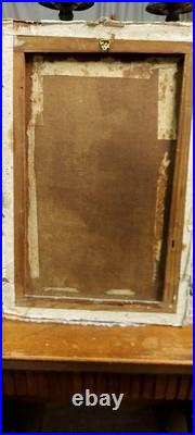 Ancien Huile Sur Toile Christ Bénissant École Italienne Ancien Huile Sur Toile Christ Bénissant École Italienne