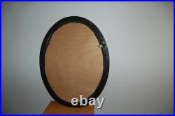 Ancien Portrait De Femme Huile Sur Toile Cadre Doré Époque XIX Ème S début XXème