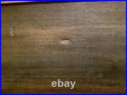 Ancienne Grande Peinture Scène Militaire, Scène De Bataille Huile Sur Toile