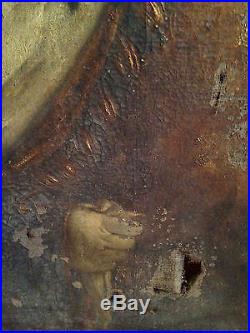Ancienne huile/toile XVIIIèmeS Portrait du Doge Paolo Renier BERNADINO CASTELLI