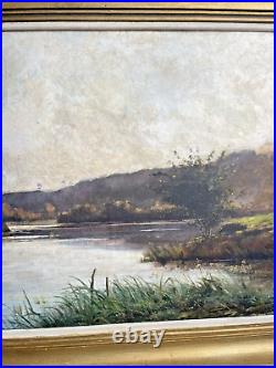 André Delaistre (1865-1931) Huile sur toile Signée Impressionniste XIX