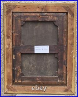 Attribué à LANFANT DE METZ Jeunes enfants dans les bois Peinture huile sur toile