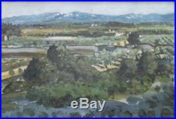 Auguste CHABAUD (1882-1955) huile sur toile Paysage de Provence
