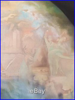 Authentique tableau signé Roger Suraud (1938) artiste Contemporain Répertorié