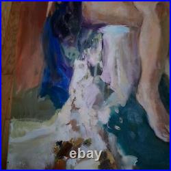Avoua Marie 100-80 cm huile Toile femme nue