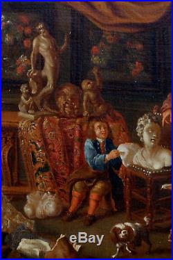 Balthasar Van Den Bossche, 1700, Coté 7000! L'Atelier du Peintre-Une Merveille
