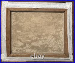 Beautiful View Monmart Paris, Original Antique Oil Painting, HandMade, Framed Beautiful View Monmart Paris, Original Antique Oil Painting, HandMade, Framed