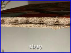 Belle Peinture Huile Sur Toile Abstrait Signé A Identifier Abstraction 1960 Art