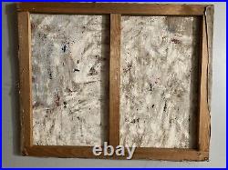 Belle Peinture Huile Sur Toile Abstrait Signé A Identifier Abstraction 1960 Art Belle Peinture Huile Sur Toile Abstrait Signé A Identifier Abstraction 1960 Art