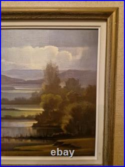 Bernard HOUZET, Huile Sur Toile Paysage Peintre Franc Comtois Bernard HOUZET, Huile Sur Toile Paysage Peintre Franc Comtois