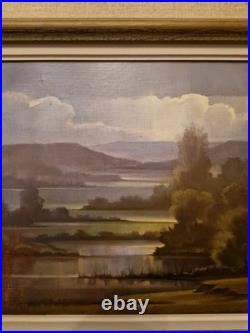 Bernard HOUZET, Huile Sur Toile Paysage Peintre Franc Comtois Bernard HOUZET, Huile Sur Toile Paysage Peintre Franc Comtois