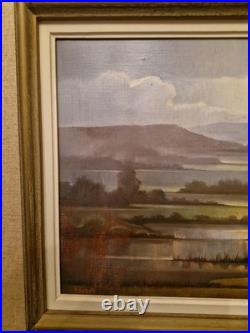 Bernard HOUZET, Huile Sur Toile Paysage Peintre Franc Comtois Bernard HOUZET, Huile Sur Toile Paysage Peintre Franc Comtois
