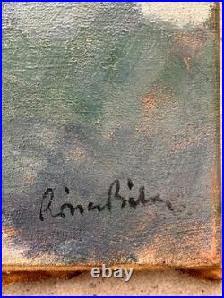 C. 1920+fauve Hongrois+signé Rónai Geza (selon Moi)+rue Animée Superbe Palette++