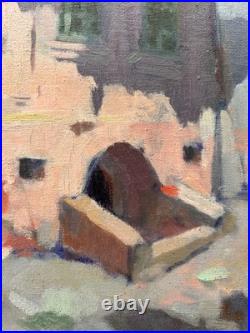 C. 1920+fauve Hongrois+signé Rónai Geza (selon Moi)+rue Animée Superbe Palette++