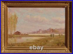 Charles Malfroy 1862-1918. Vue de Chantenay à Nantes