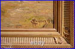 Charles Malfroy 1862-1918. Vue de Chantenay à Nantes