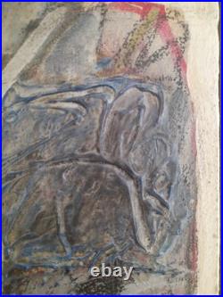 Christian BARBANCON (1940-1993). Abstraction. Technique mixte Christian BARBANCON (1940-1993). Abstraction. Technique mixte