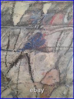 Christian BARBANCON (1940-1993). Abstraction. Technique mixte Christian BARBANCON (1940-1993). Abstraction. Technique mixte