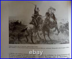 Combat De Cavalerie Officier De Chasseurs A Cheval 1814
