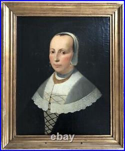 D'après Jacob Gerritsz CUYP Ecole hollandaise Huile sur toile Portrait