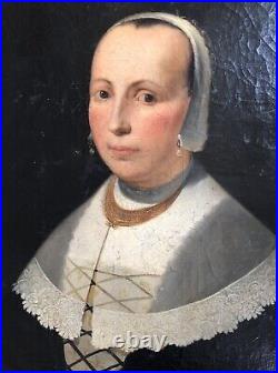 D'après Jacob Gerritsz CUYP Ecole hollandaise Huile sur toile Portrait