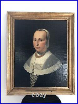 D'après Jacob Gerritsz CUYP Ecole hollandaise Huile sur toile Portrait