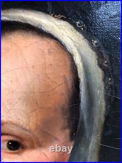 D'après Jacob Gerritsz CUYP Ecole hollandaise Huile sur toile Portrait