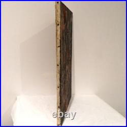 David LAN-BAR (1912-1987) Huile sur toile abstraite signée et datée 1952