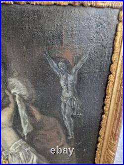 École XVIIIe, Marie-Madeleine, huile sur toile. H 75 x 57 cm