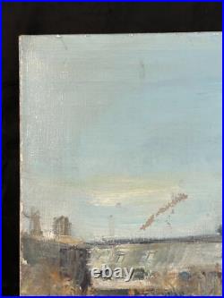 Ecole de Paris Armand Dalian (côté) Huile sur toile 60x90- Vue Paris 1971