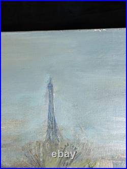 Ecole de Paris Armand Dalian (côté) Huile sur toile 60x90- Vue Paris 1971