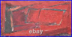 Edouard Righetti (1924-2001) huile sur toile abstraction Edouard Righetti (1924-2001) huile sur toile abstraction