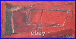 Edouard Righetti (1924-2001) huile sur toile abstraction Edouard Righetti (1924-2001) huile sur toile abstraction
