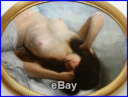 Eugène WISSEL, femme nue, tableau, peinture, érotique, érotica, jeune femme