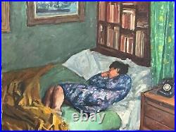 Georges PACOUIL (1903-1996) la sieste Huile sur toile, signée