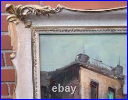 Giovanni Guidotti Italien Paysage Marin Animé Peinture Huile Sur Toile Signée Giovanni Guidotti Italien Paysage Marin Animé Peinture Huile Sur Toile Signée