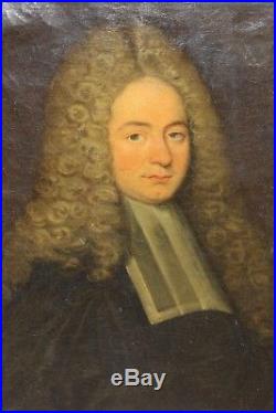 HST Portrait magistrat école française XVIIIe LARGILLIERE Louis XIV justice juge