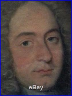 HST Portrait magistrat école française XVIIIe LARGILLIERE Louis XIV justice juge