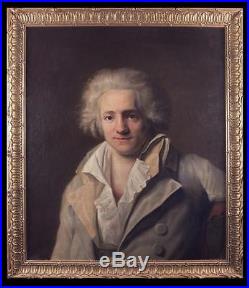 Henri Pierre DANLOUX (Attrib.) (1753-1809) Portrait of a Young Man