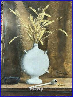 Henry Déziré (1878-1965) Superbe tableau huile sur toile, nature morte