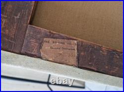 Henry Pether (1800-1865) Huile sur toile Lac au crépuscule peinture tableau art