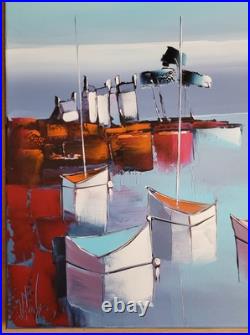 Huile Sur Toile (55x46 Cm) De Jean-pierre Douchez La Regate De 2024 Huile Sur Toile (55x46 Cm) De Jean-pierre Douchez La Regate De 2024