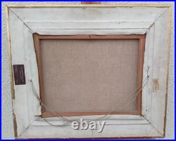 Huile Sur Toile De Christian Billet Signee Profil De Jeune Fille A La Coiffe