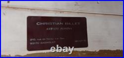 Huile Sur Toile De Christian Billet Signee Profil De Jeune Fille A La Coiffe Huile Sur Toile De Christian Billet Signee Profil De Jeune Fille A La Coiffe
