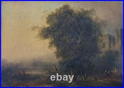 Huile Sur Toile École Française Fin XVIIIème Début XIXème Siècle Très Bon État