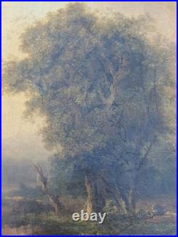 Huile Sur Toile École Française Fin XVIIIème Début XIXème Siècle Très Bon État