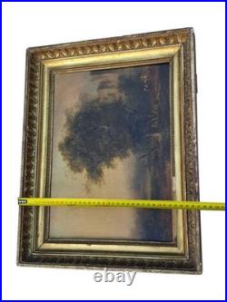 Huile Sur Toile École Française Fin XVIIIème Début XIXème Siècle Très Bon État Huile Sur Toile École Française Fin XVIIIème Début XIXème Siècle Très Bon État