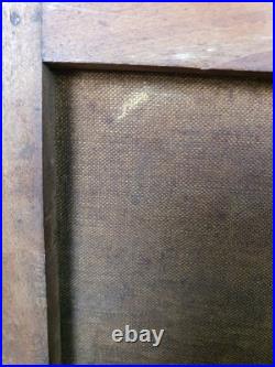 Huile sur Toile Décor Marin Fin XIXème